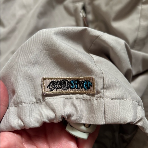 Vintage Quiksilver Light Tan WindbreakerJacket - Picture 6 of 8